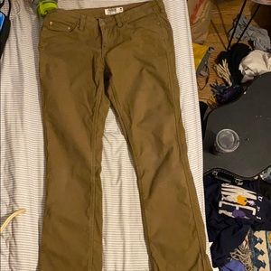 Flannel lined work pants